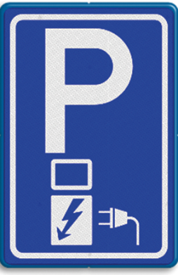 Parkeren elektrische auto